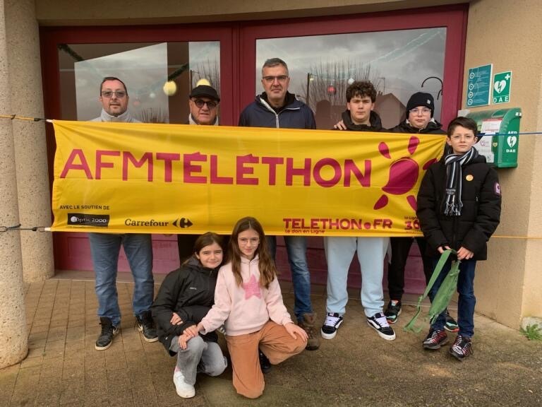 6 décembre. Téléthon !