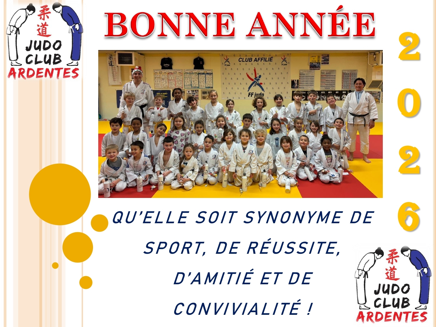 MEILLEURS VOEUX 2026 !