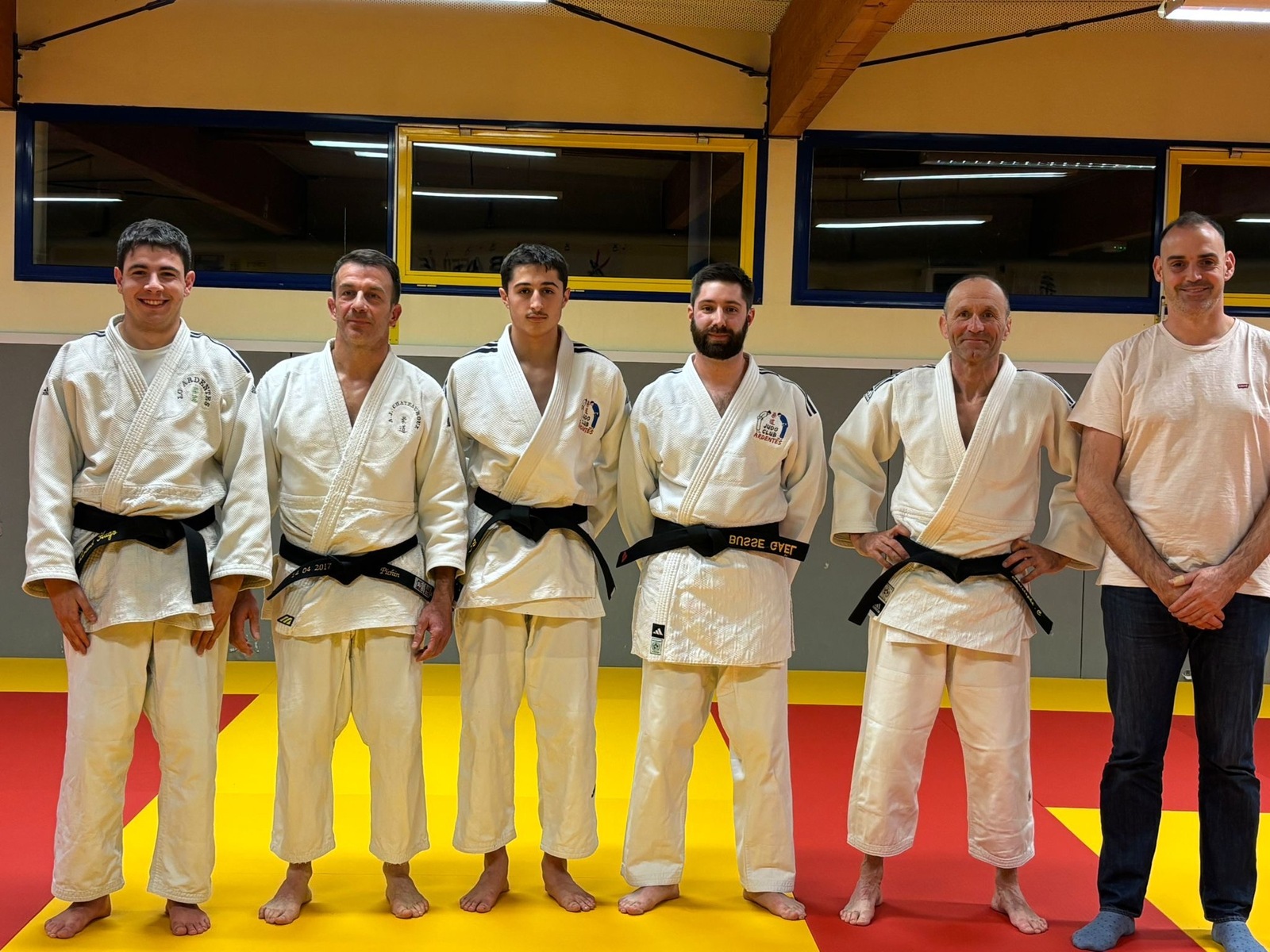 Remise de ceintures noires !