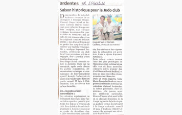 Dans la presse !