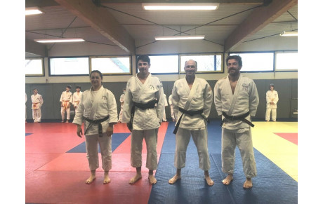 Remise de la ceinture noire à Hugo !