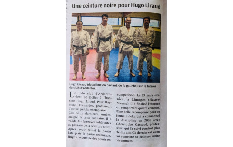 Hugo Liraud dans la presse !