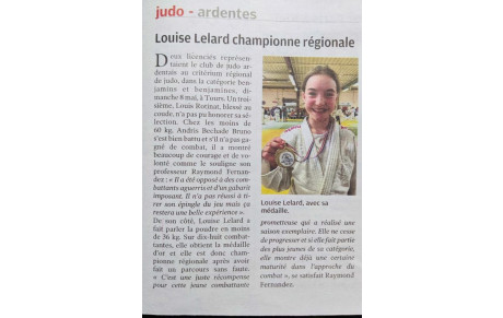Louise dans la presse !